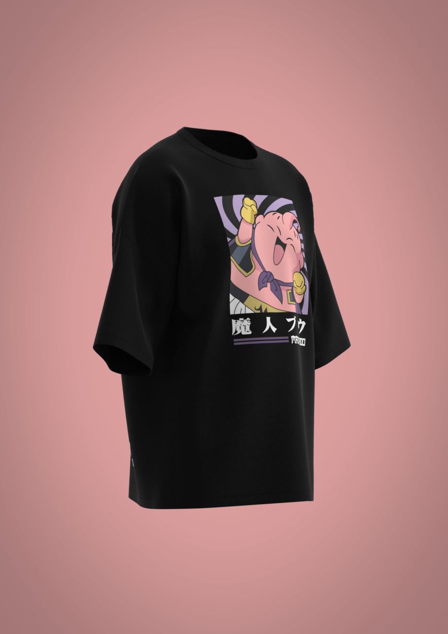 Moldes camiseta majin boo para sublimacion