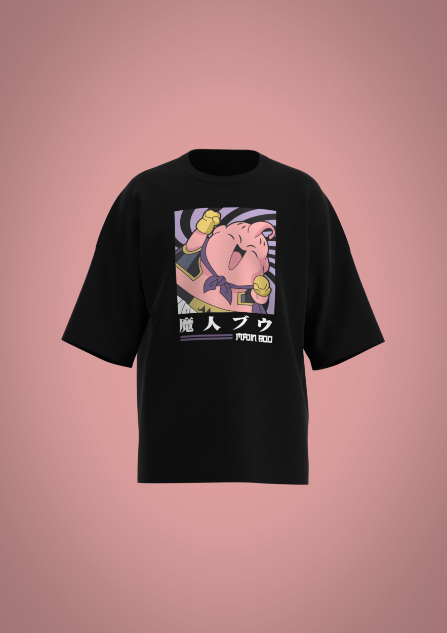 Moldes camiseta majin boo para sublimacion