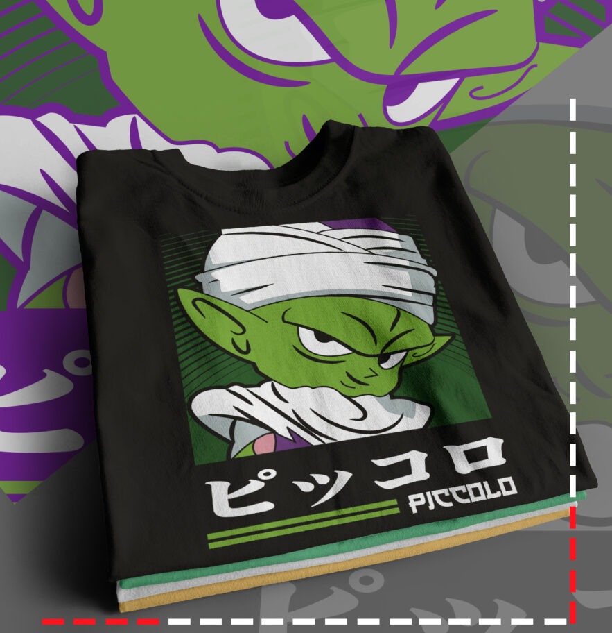 Moldes camiseta PICCOLO para sublimación