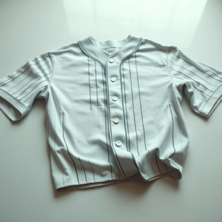 molde de camisa de baseball oversize