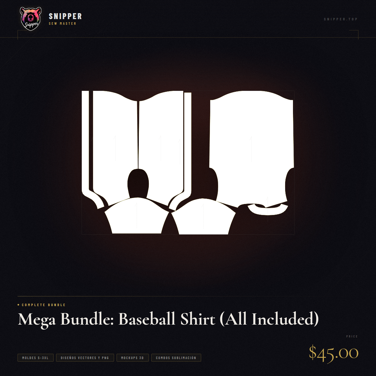 Mega Bundle: Baseball Shirt (All Included) 6
